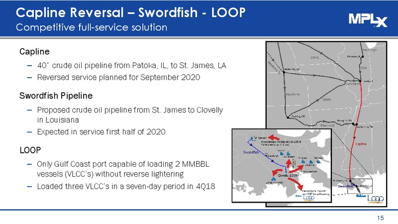 RBN Energy Export Conference – MPLX Lp – slide 14