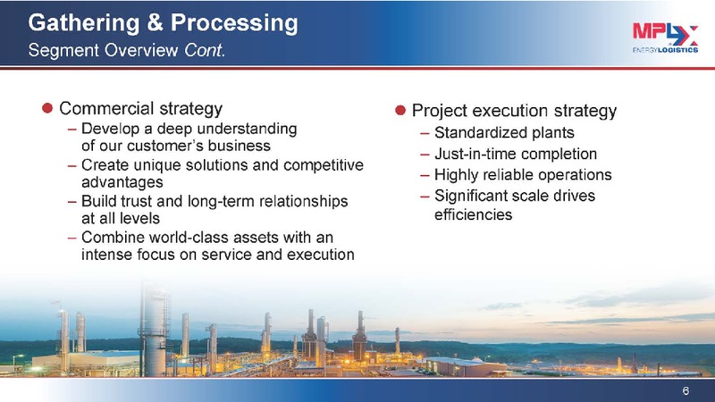 MLPA 2016 Investor Conference – MPLX Lp – slide 5