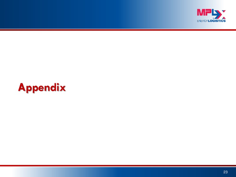 September 2015 Investor Presentation – MPLX Lp – slide 21