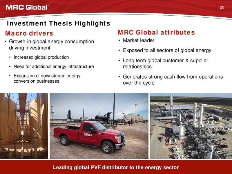 Global Hunter Securities Industrial Technology and Equipment Conference – MRC Global Inc. – slide 19