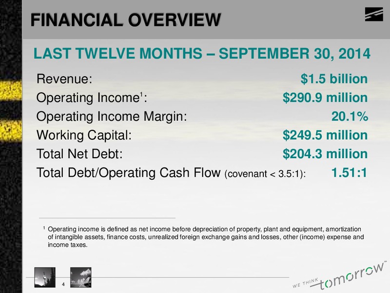 CIBC 18th Annual Whistler Institutional Investor Conference – Mullen Group Ltd. – slide 3