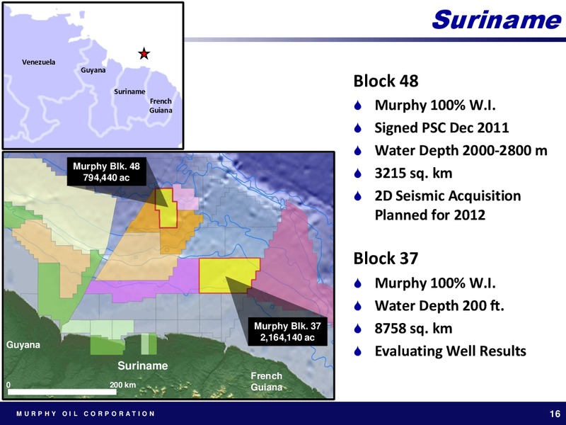 GOLDMAN SACHS GLOBAL ENERGY CONFERENCE – Murphy Oil Corp – slide 15