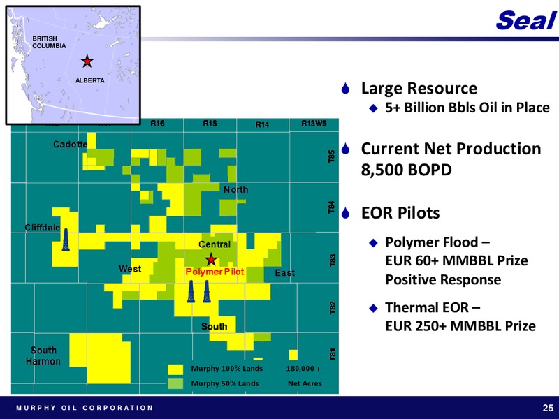 GOLDMAN SACHS GLOBAL ENERGY CONFERENCE – Murphy Oil Corp – slide 24