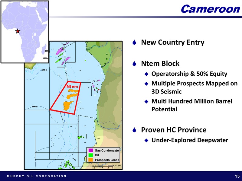 SIMMONS ENERGY CONFERENCE – Murphy Oil Corp – slide 14