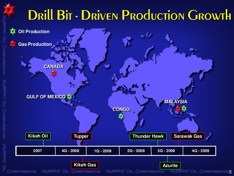 HOWARD WEIL 2010 ENERGY CONFERENCE – Murphy Oil Corp – slide 5