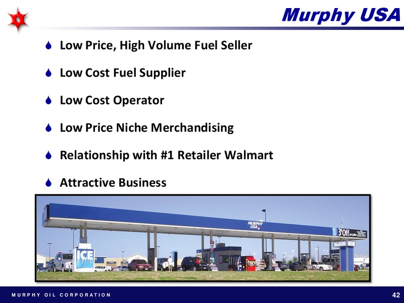 MAY 2012 ANNUAL MEETING OF SHAREHOLDERS – Murphy Oil Corp – slide 42