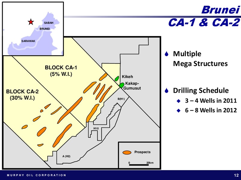 BARCLAYS CAPITAL AMERICAS SELECT CONFERENCE – Murphy Oil Corp – slide 11
