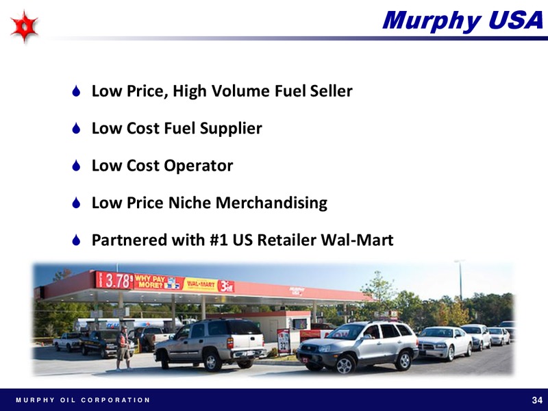 BARCLAYS CAPITAL AMERICAS SELECT CONFERENCE – Murphy Oil Corp – slide 33