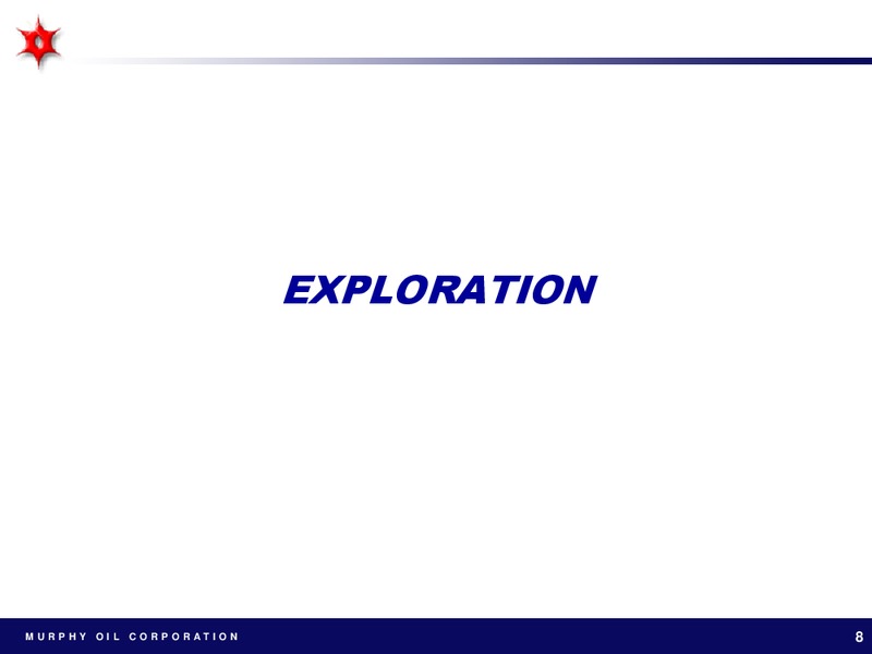 UBS 2012 GLOBAL OIL AND GAS CONFERENCE – Murphy Oil Corp – slide 7