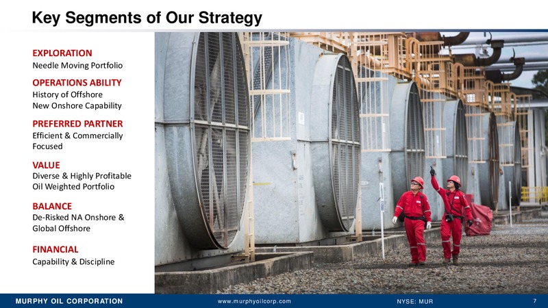 BARCLAYS CEO ENERGY POWER CONFERENCE – Murphy Oil Corp – slide 6