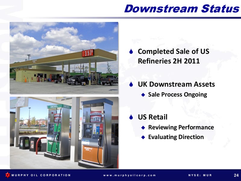 BARCLAYS CAPITAL 2012 CEO ENERGY POWER CONFERENCE – Murphy Oil Corp – slide 23