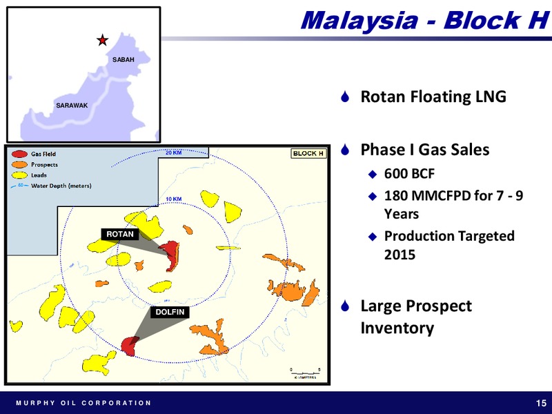 DEUTSCHE BANK 2011 ENERGY CONFERENCE – Murphy Oil Corp – slide 14