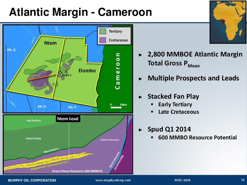 BAML GLOBAL ENERGY CONFERENCE – Murphy Oil Corp – slide 17