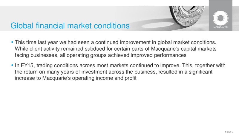2015 AGM – Macquarie Capital Group Ltd. – slide 3