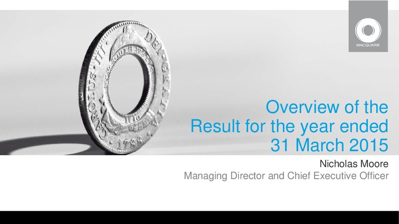 2015 AGM – Macquarie Capital Group Ltd. – slide 11