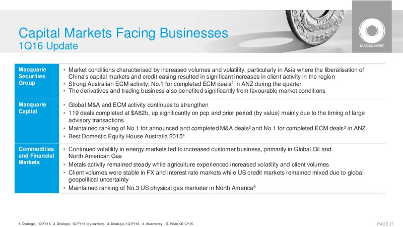 2015 AGM – Macquarie Capital Group Ltd. – slide 26