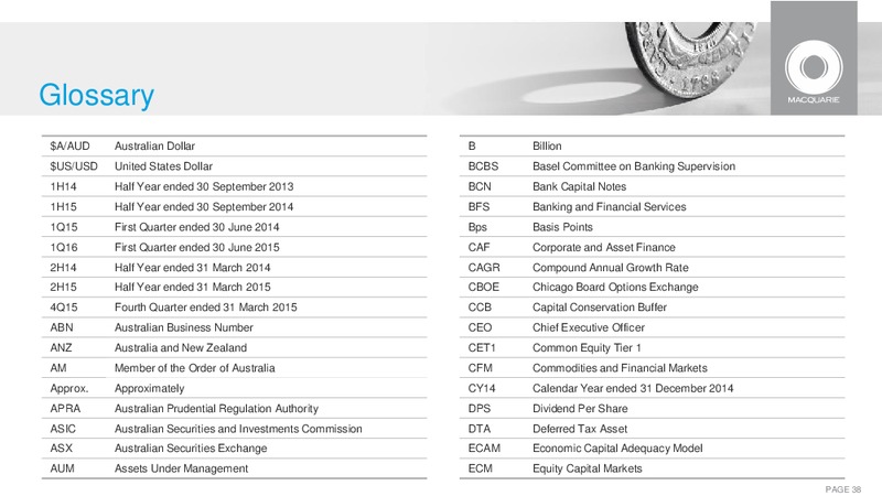2015 AGM – Macquarie Capital Group Ltd. – slide 37