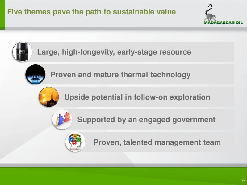 COMPANY PRESENTATION – Madagascar Oil – slide 8