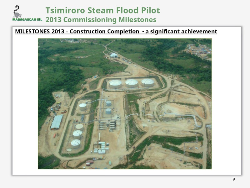 NOVEMBER 2013 CORPORATE PRESENTATION – Madagascar Oil – slide 9