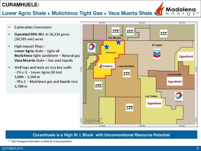 October 2015 Investor Presentation – Madalena Energy Inc. – slide 15