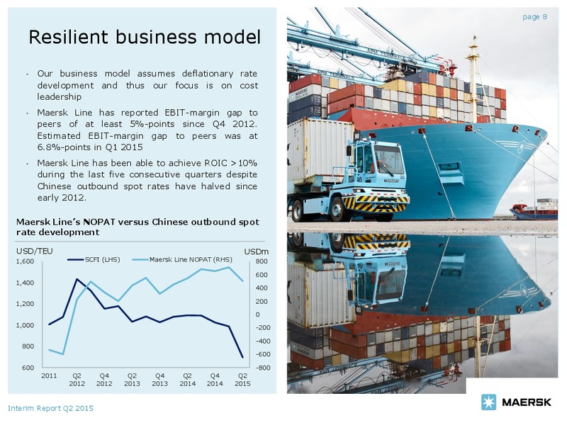 Q2 2015 Report – Maersk Drilling – slide 7