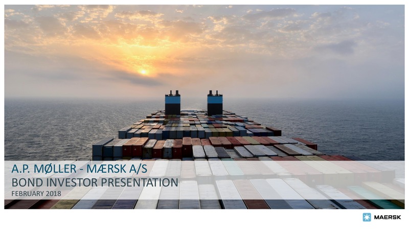 Bond Investor Presentation – Maersk Oil – slide 1