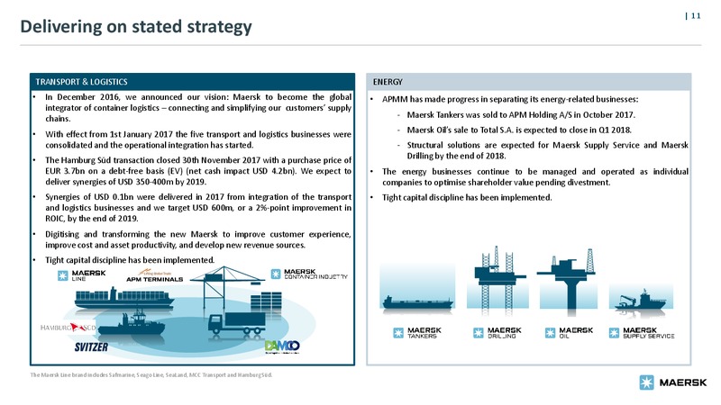 Bond Investor Presentation – Maersk Oil – slide 10