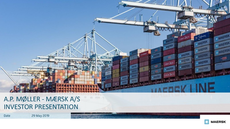 May 2019 Investor Presentation – Maersk Oil – slide 1