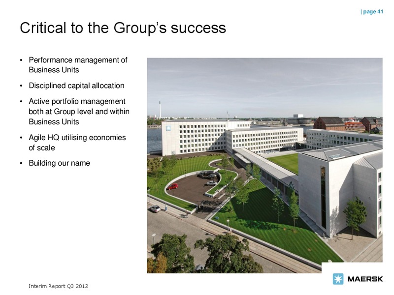 Q3 2012 EARNINGS CALL – Maersk Oil – slide 41