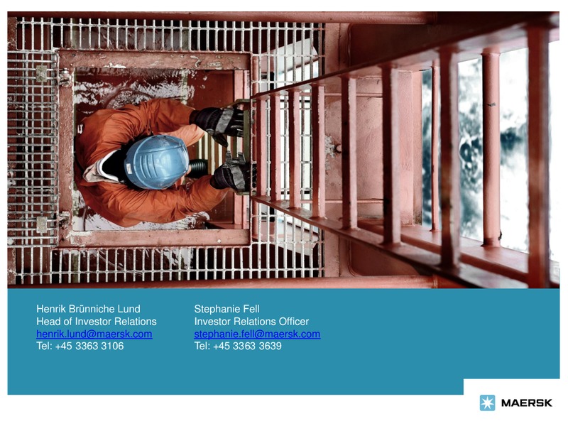 Q3 2012 EARNINGS CALL – Maersk Oil – slide 42