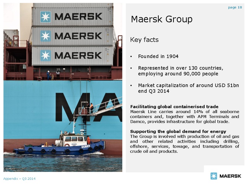 Q3 2014 EARNINGS CALL – Maersk Oil – slide 17