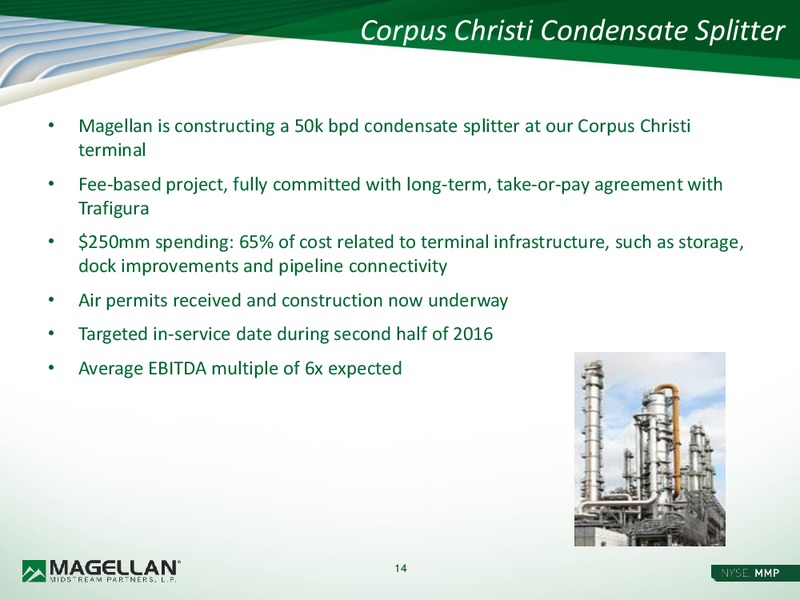 CREDIT SUISSE MLP AND ENERGY LOGISTICS CONFERENCE – Magellan Energy, Ltd. – slide 13