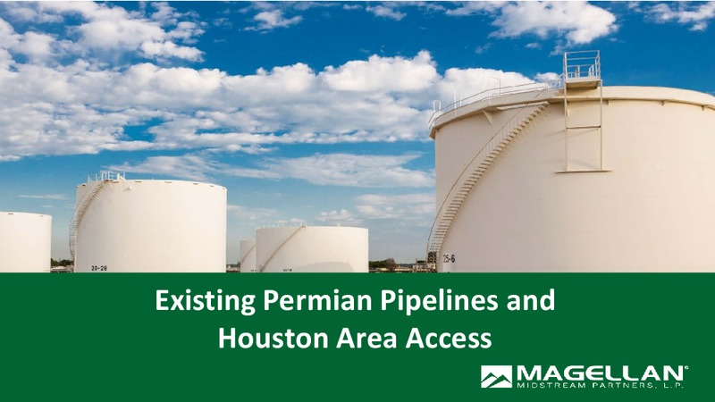Crude Oil and Condensate Logistics and Export Opportunities – Magellan Midstream Partners Lp – slide 10