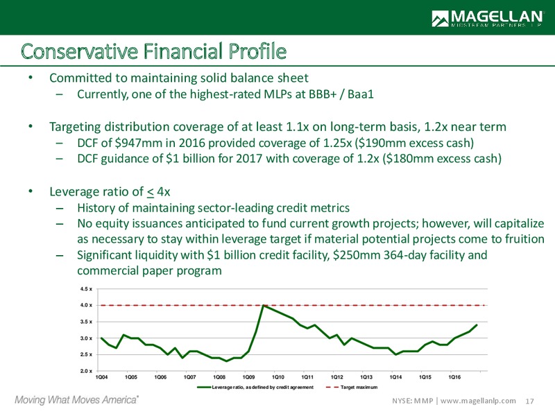 Evercore ISI Energy Summit Houston – Magellan Midstream Partners Lp – slide 16