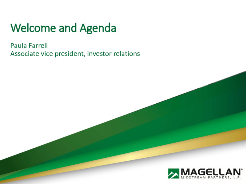 2022 Analyst Day – Magellan Midstream Partners Lp – slide 2