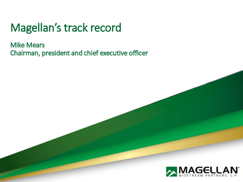2022 Analyst Day – Magellan Midstream Partners Lp – slide 4