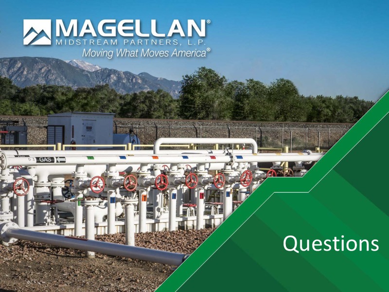 2018 Analyst Day – Magellan Midstream Partners Lp – slide 17