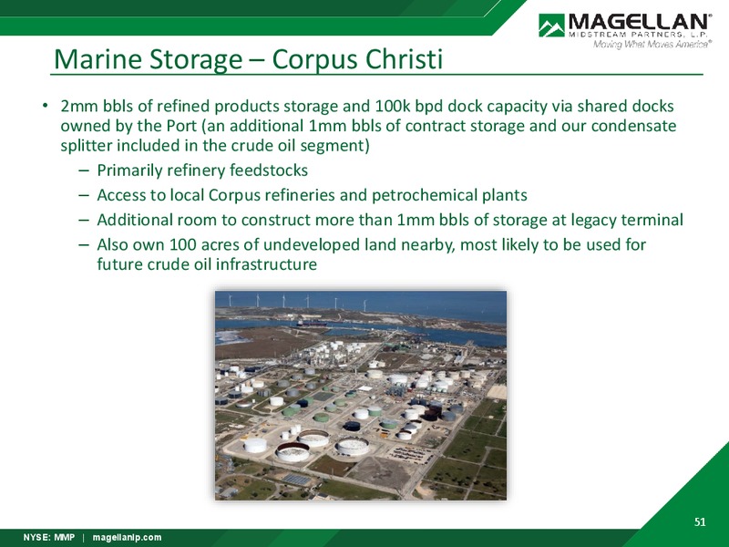 2018 Analyst Day – Magellan Midstream Partners Lp – slide 50