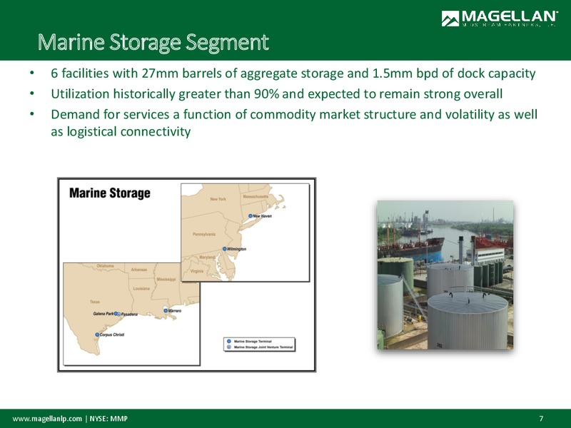 MLP and Energy Infrastructure Conference – Magellan Midstream Partners Lp – slide 6