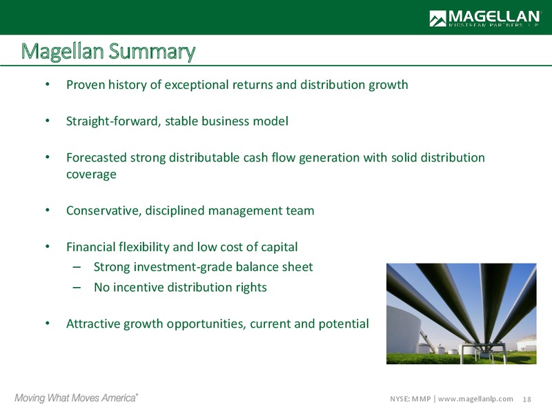2017 MLPA Annual Investor Conference (Orlando) – Magellan Midstream Partners Lp – slide 17