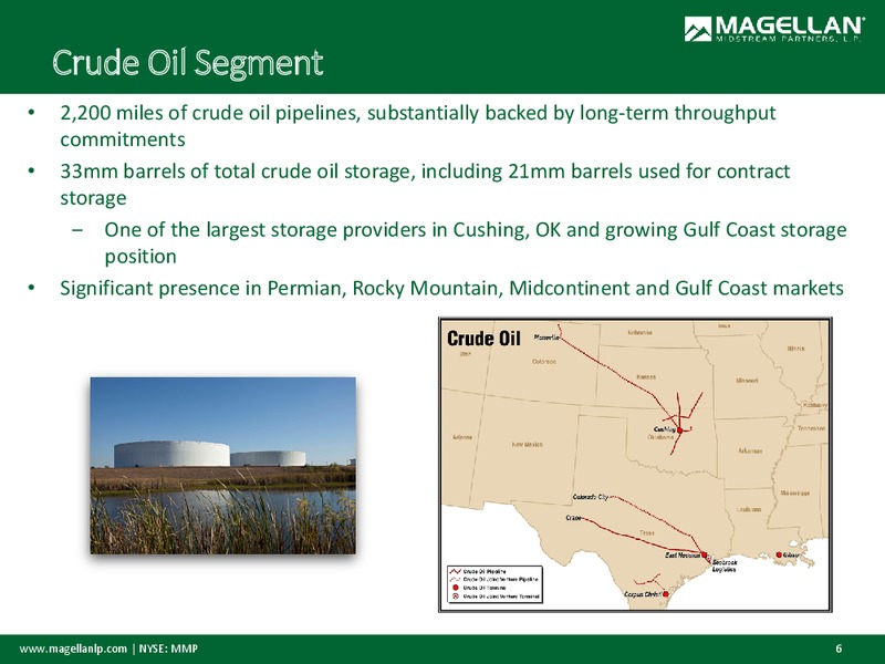 Wells Fargo Midstream Symposium – Magellan Midstream Partners Lp – slide 5