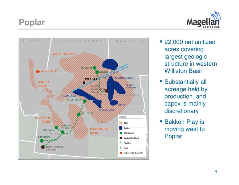 JUNE 2012 INVESTOR PRESENTATION – Magellan Petroleum Corp – slide 4