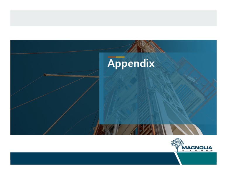 January 2019 Investor Presentation – Magnolia Oil & Gas – slide 18