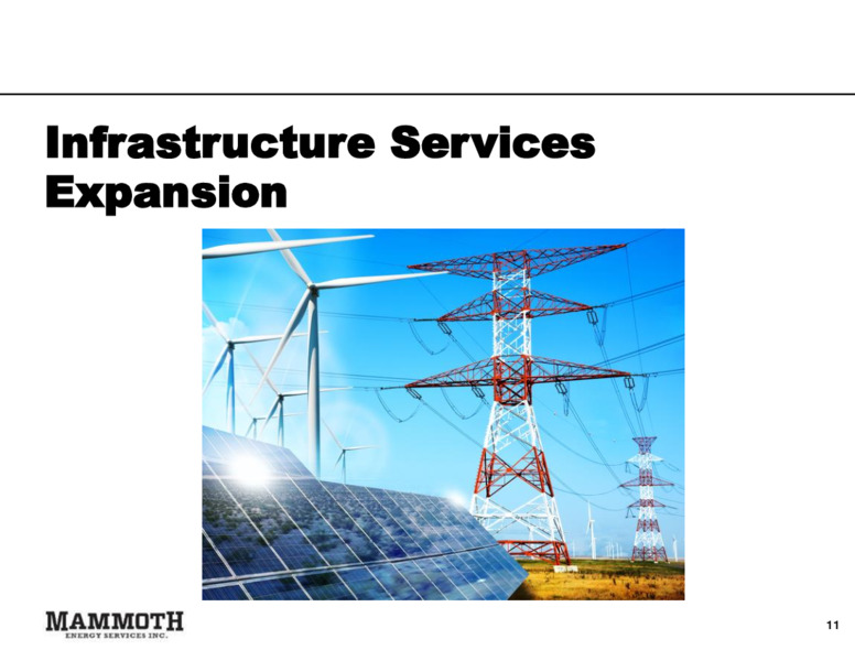 July 2022 Investor Presentation – Mammoth Energy Services Inc. – slide 11