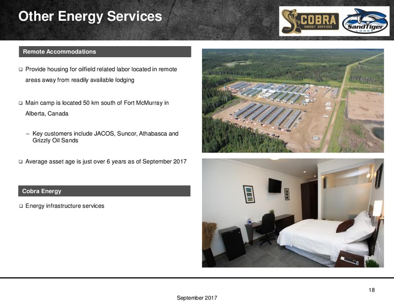 Barclays CEO Power Conference – Mammoth Energy Services Inc. – slide 18