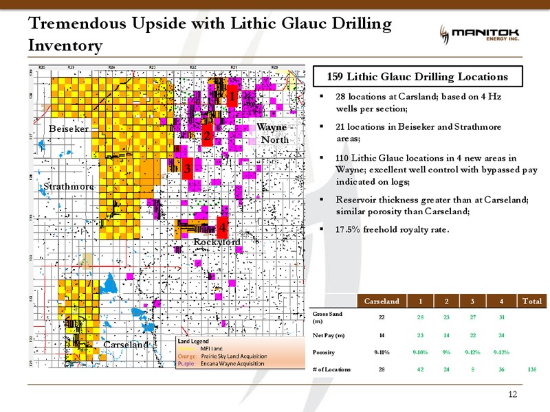 JUNE 2015 INVESTOR PRESENTATION – Manitok Energy Inc. – slide 10