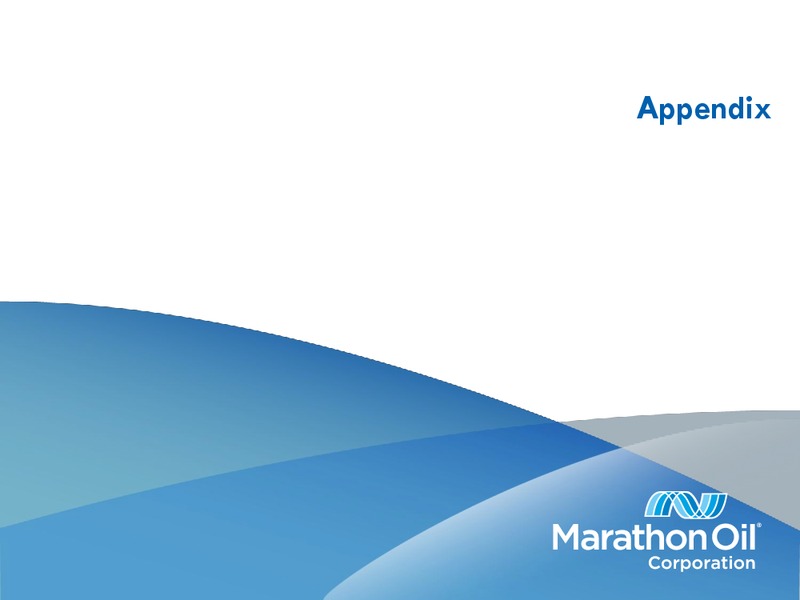 2014 Q3 Earnings Deck – Marathon Oil Corp – slide 16