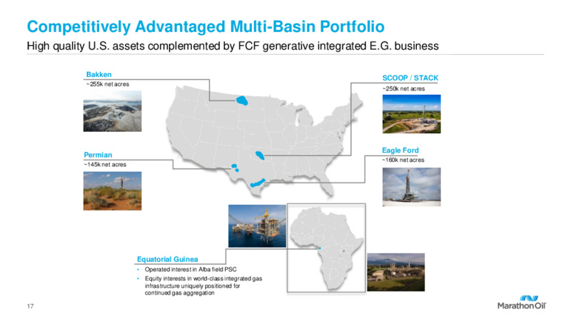 First Quarter 2021 Presentation – Marathon Oil Corp – slide 16