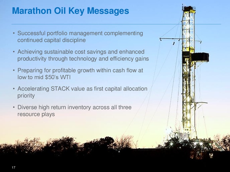 Barclays CEO Energy Power Conference – Marathon Oil Corp – slide 16