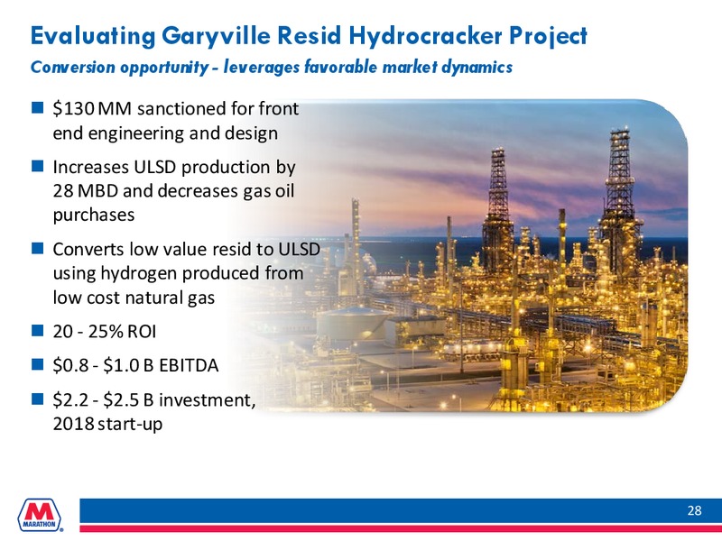 FEBRUARY 2014 INVESTOR PRESENTATION – Marathon Petroleum Corporation – slide 27